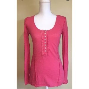 We The Free Free People Shirt Long Sleeve Lace